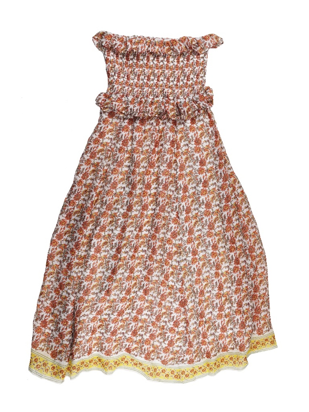 New JCREW Size M Ravenna Dress in Sunset Rose Block-Print Ramie $188 CK836 - Picture 5 of 7